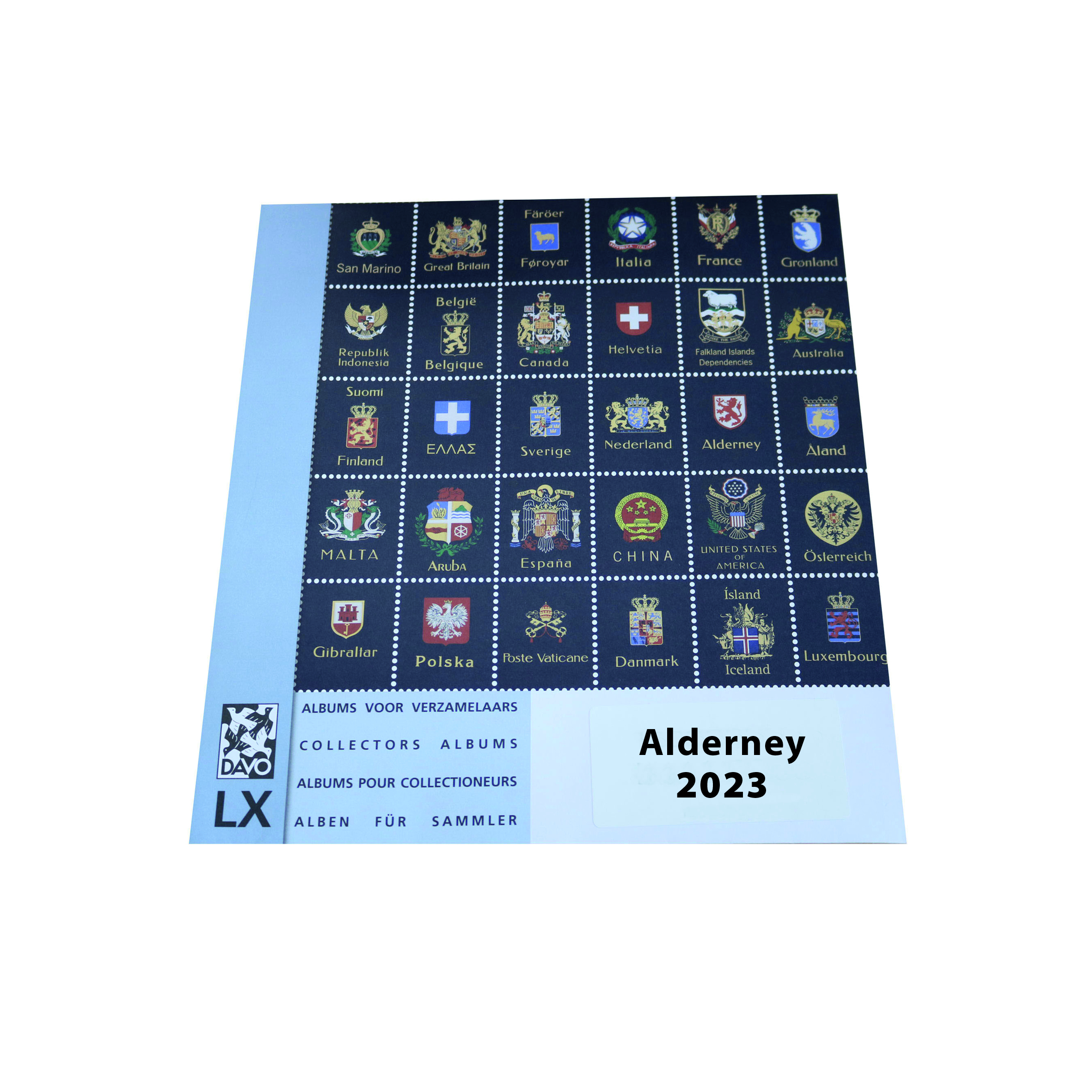 Alderney 2023 Davo Luxury Hingeless Supplement